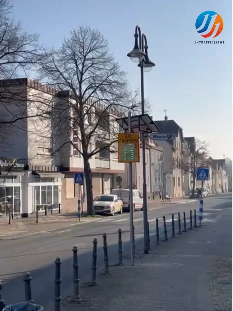 German Client Testimonial: High Accuracy Radar Speed Sign from 20-Year Factory (CE Certified)