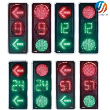 Waterproof IP53 Arrow Directional LED Traffic Safety Signal Light Solar Wireless Control Signal Light