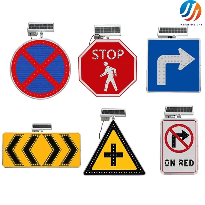 Solar Powered Road Safety Traffic Warning Signs Reflective Led Traffic Sign Guide LED Light Sign (1).jpg
