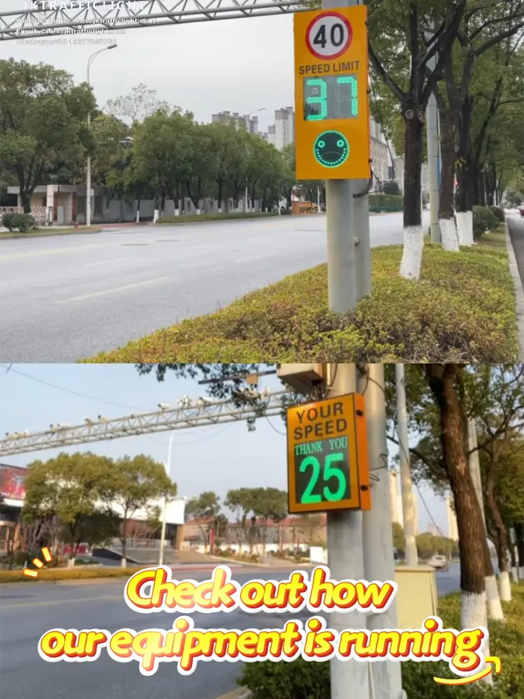 Radar Speed sign real road test week 19