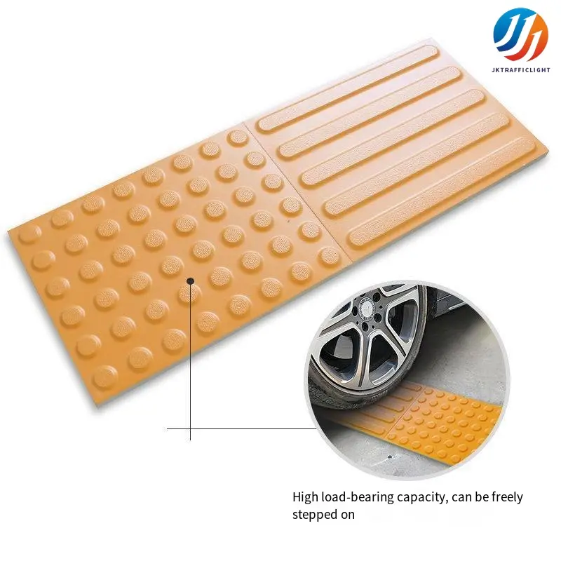 Pedestrian warning tactile strip