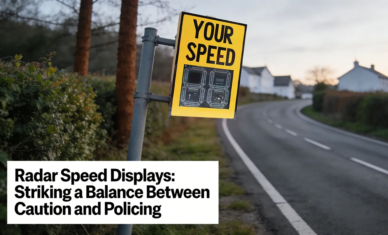 Functional Balance of Radar Speed Display Signs: Alerting and Enforcement