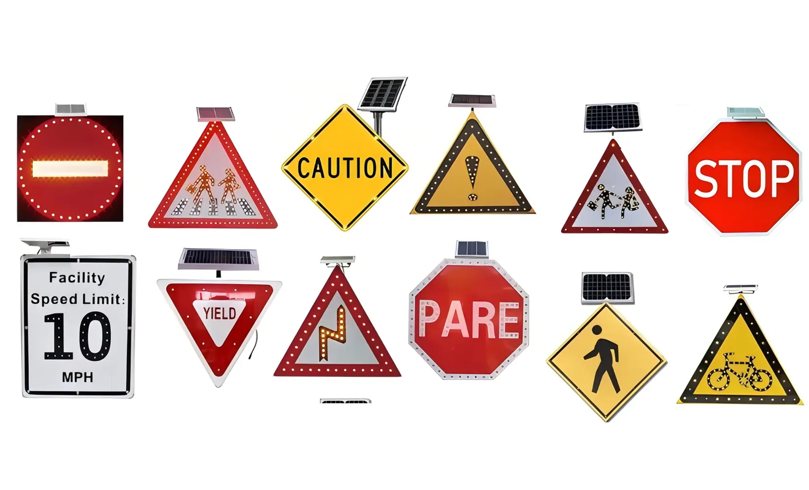 Diverse Types of Road Traffic Signs