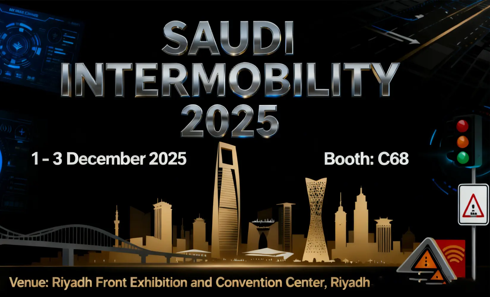 JKTRAFFICLIGHT is Ready to Shine at SAUDI INTERMOBILITY 2025!