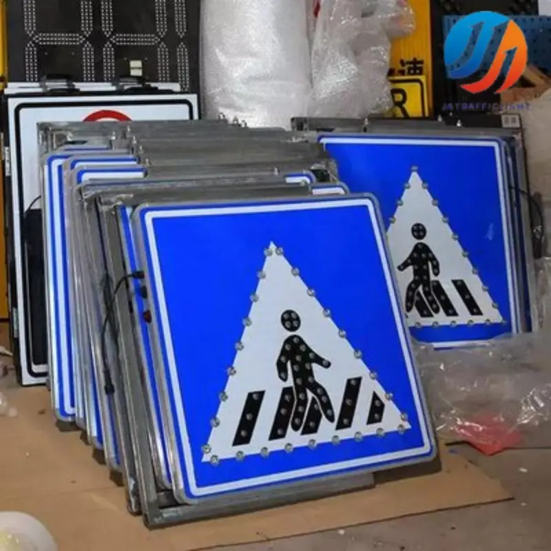 Solar Powered Crossing Sign