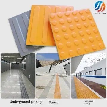 PVC Anti-Slip Tactile Warning Tile for Sidewalk Blind Path