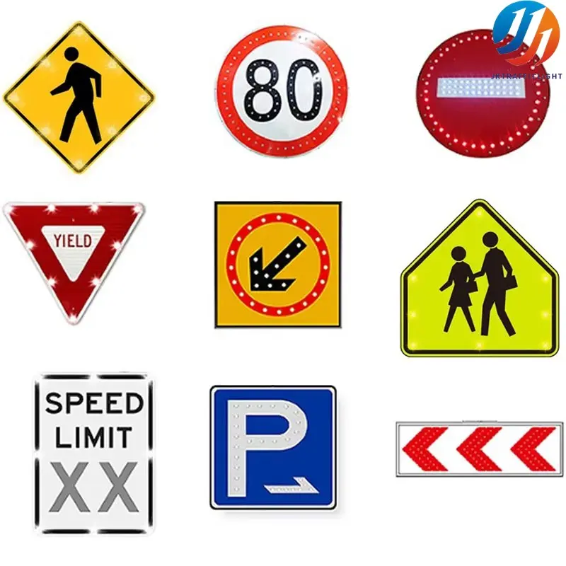 Flashing Warning Traffic Sign (1)