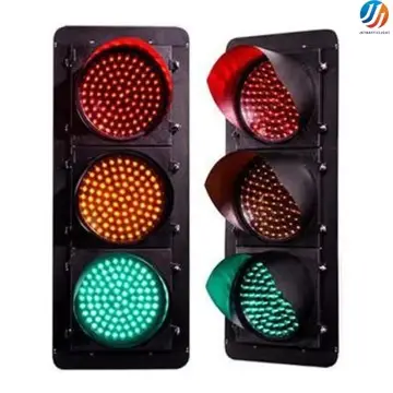 300mm Led Signal Traffic Light Solar Warning Motorvehicle Signals for Road Safety Red Yellow Green