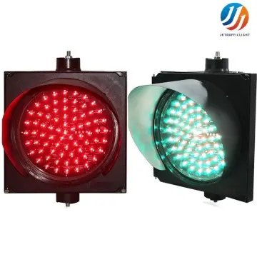 Full Ball Red Yellow Green Color LED Traffic Signal Light Small Traffic Light for Home Garden