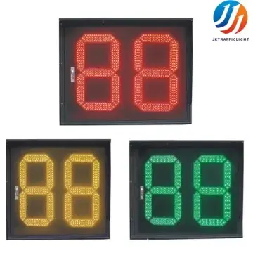 500mm High Quality Countdown Timer LED Traffic Light Timer Traffic Countdown Control Lights